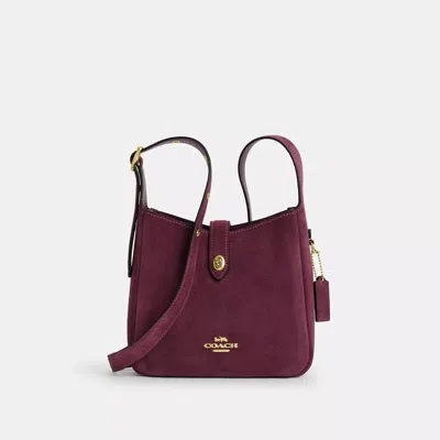 Coach Outlet Hadley Mini Crossbody Bag In Burgundy