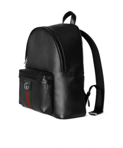 Gucci Ophidia Medium Backpack In Black