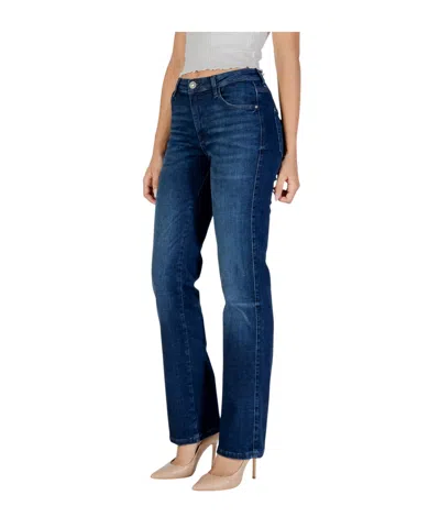 Guess Belt Loop Jeans In Blue