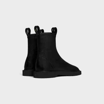 Celine Flow Zipped Boot In Stretch Lambskin In Multi