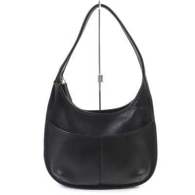 Coach Ergo Glove Leather Shoulder Bag In Black