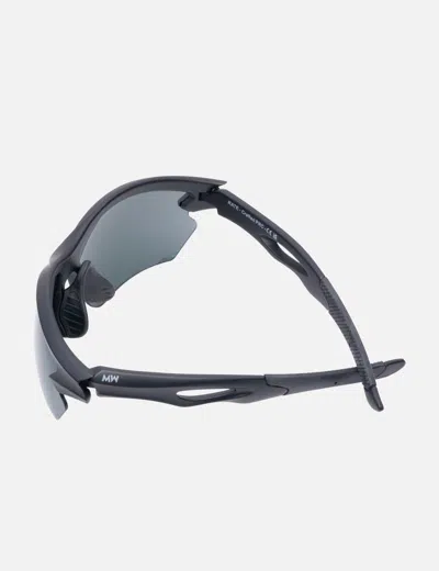 Messyweekend Rate Sunglasses Black Frame Grey Lens In Gray