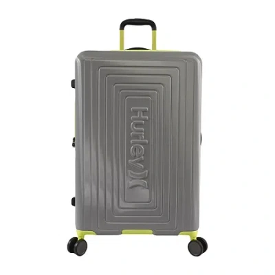 Hurley Suki 29" Hardshell Spinner Suitcase In Gray