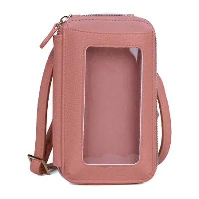 Julia Buxton Everywhere Womens Rfid Blocking Wallet In Brown