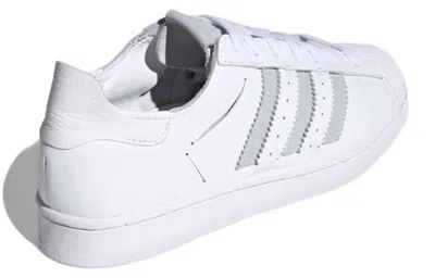Adidas Originals (wmns)  Superstar 'white Grey' In Animal Print