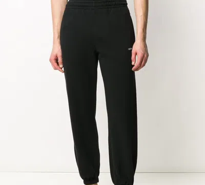 Off-white Mens Fw20 Arrows Print Track Pants In Black