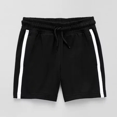 Okie Dokie Toddler Boys Moisture Wicking Pull-on Short In Black