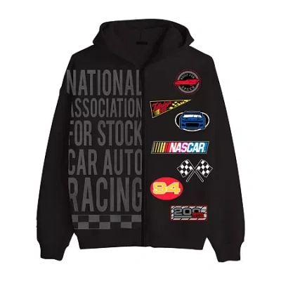 Freeze Nascar Little & Big Kid Boys Long Sleeve Fleece Hoodie In Black