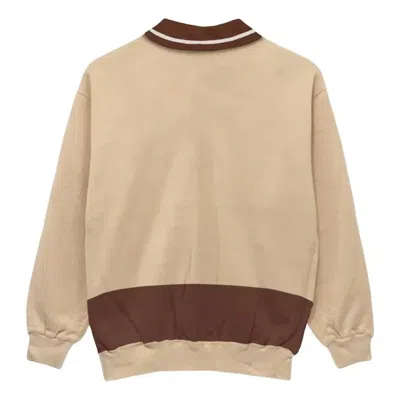 Travis Scott Cactus Jack Cross Rugby Sweater 'tan Brown'