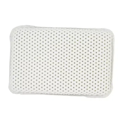 Kennedy International Clear Sponge Holder With Suction In White