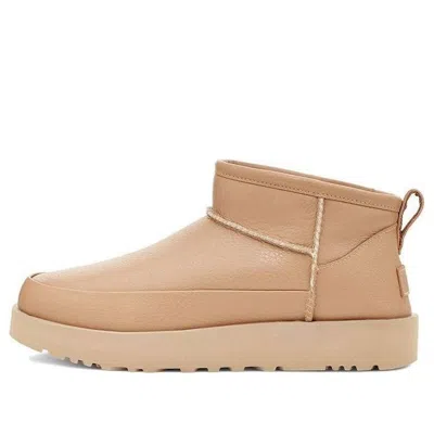 Ugg (wmns)  Classic Sugar Ultra Mini 'sand' In Brown