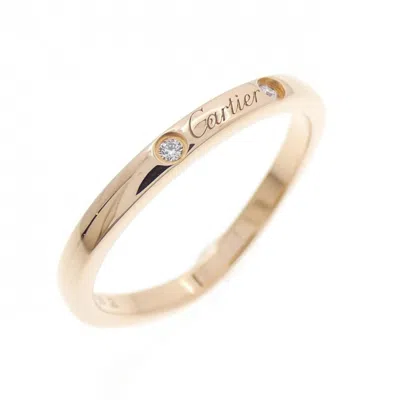 Pre-owned Cartier Pink Gold Pink Gold (18k) Band Ring ()