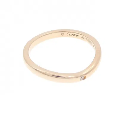 Pre-owned Cartier Pink Gold Pink Gold (18k) Band Ring ()