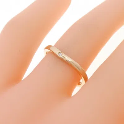 Pre-owned Cartier Pink Gold Pink Gold (18k) Band Ring ()