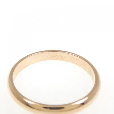 Pre-owned Cartier Pink Gold Pink Gold (18k) Wedding Ring ()