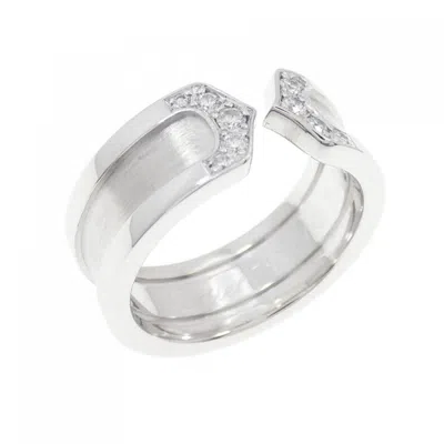 Pre-owned Cartier White Gold White Gold (18k) Band Ring ()