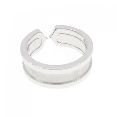 Pre-owned Cartier White Gold White Gold (18k) Band Ring ()