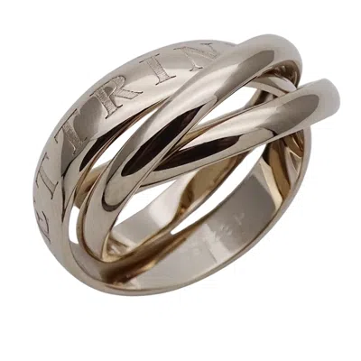 Pre-owned Cartier White Gold White Gold (18k) Band Ring ()