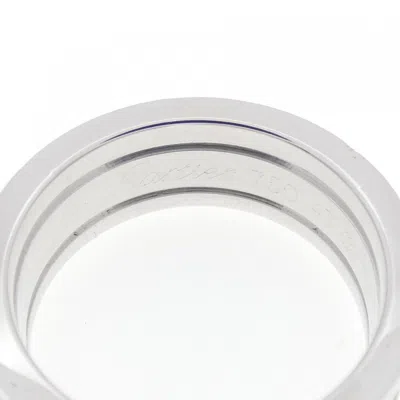 Pre-owned Cartier White Gold White Gold (18k) Band Ring ()