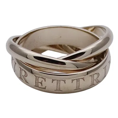 Pre-owned Cartier White Gold White Gold (18k) Band Ring ()