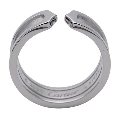 Pre-owned Cartier White Gold White Gold (18k) Band Ring ()