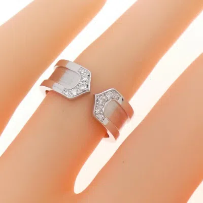 Pre-owned Cartier White Gold White Gold (18k) Band Ring ()