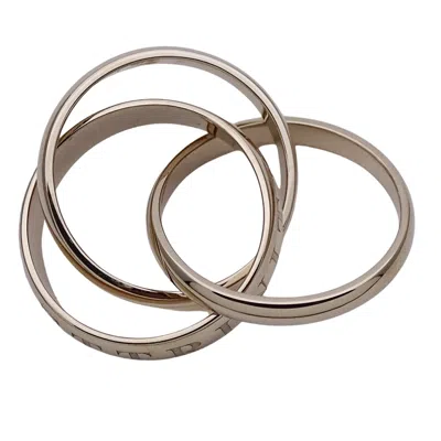 Pre-owned Cartier White Gold White Gold (18k) Band Ring ()