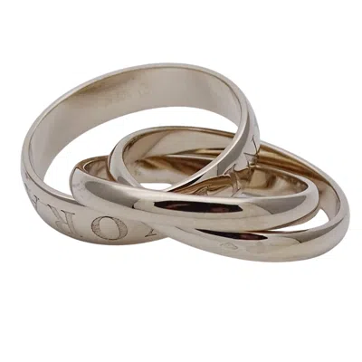 Pre-owned Cartier White Gold White Gold (18k) Band Ring ()