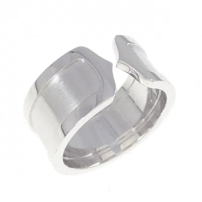 Pre-owned Cartier White Gold White Gold (18k) Band Ring ()