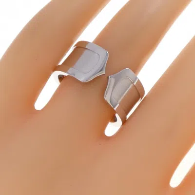 Pre-owned Cartier White Gold White Gold (18k) Band Ring ()