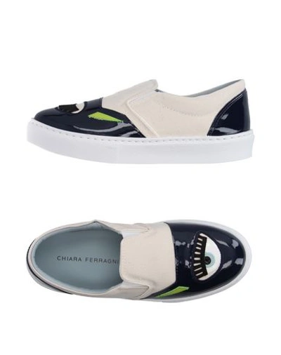 Chiara Ferragni Sneakers In Dark Blue