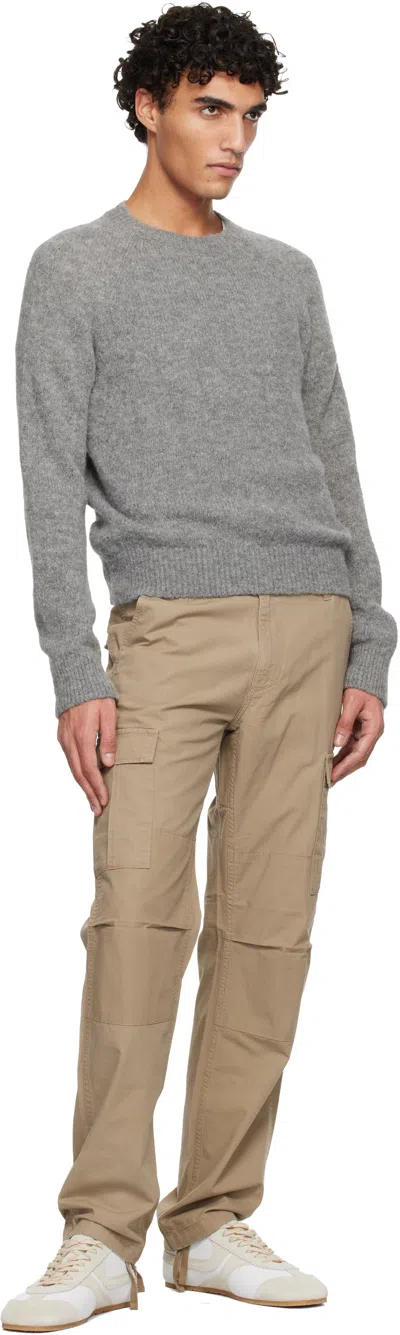 Carhartt Wip Regular Drawstring Hem Cargo Pants In Neutral