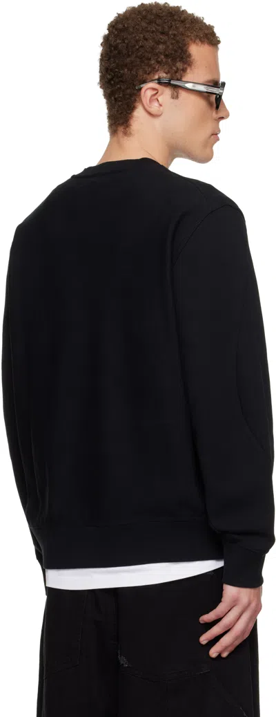 Givenchy Crew Neck Long Sleeve Ribbed Sweatshirt In Multi