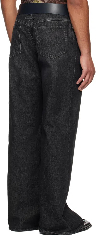 Jean Paul Gaultier Navy 'the Garter' Belt In Blue