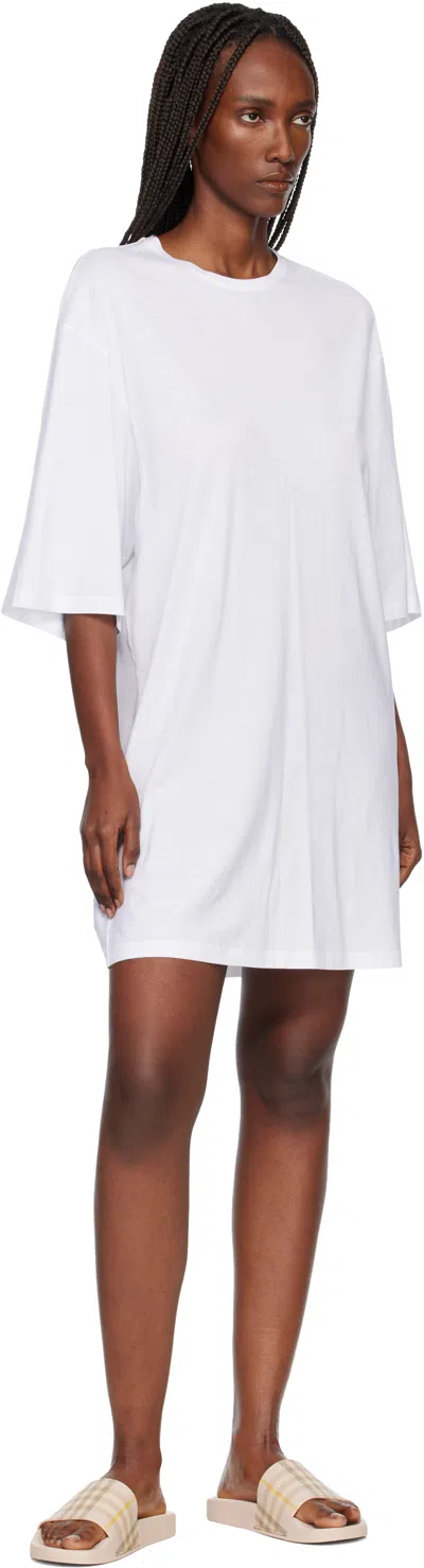 Burberry Furley Check Slide Sandals In Neutral