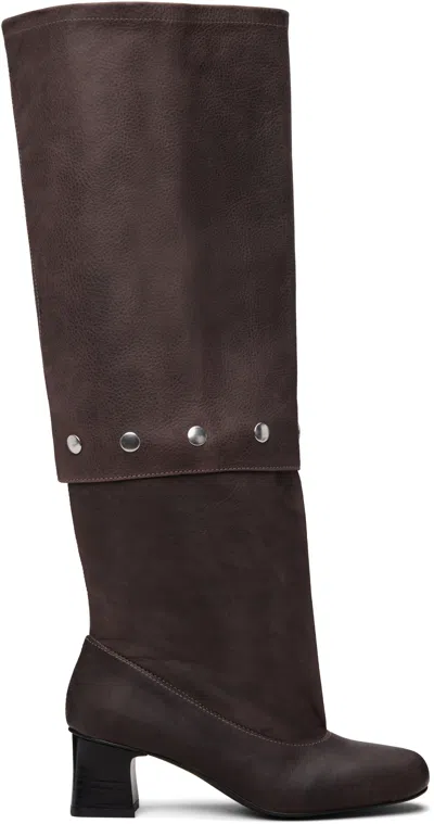 Paloma Wool Brown Jolie Snaps In Multi