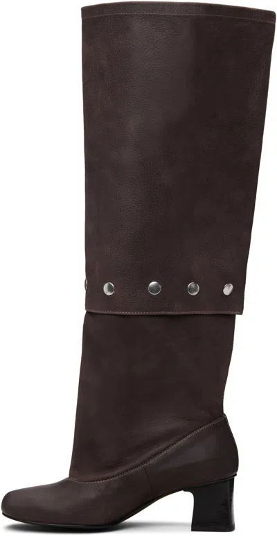 Paloma Wool Brown Jolie Snaps In Multi