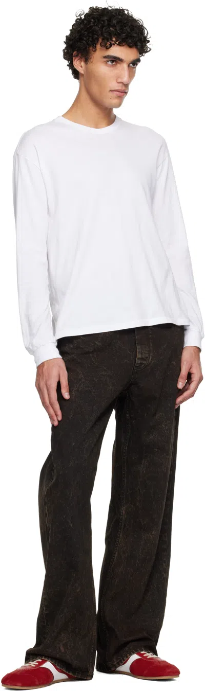 Hope Brown Loose-fit Criss Jeans In Multi