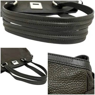 Pre-owned Celine Brown Leather Tote Bag ()