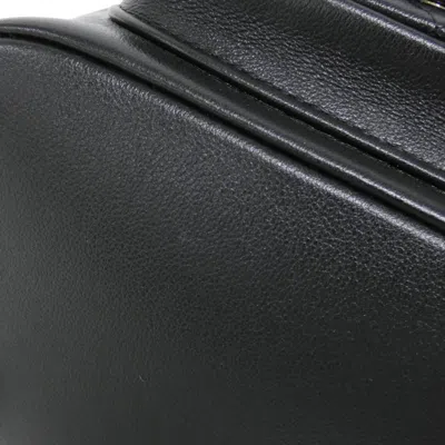 Pre-owned Chanel Black Leather Backpack ()