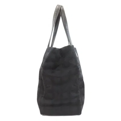 Pre-owned Chanel Black New Travel Line Tote Bag ()