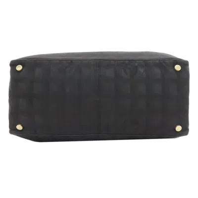 Pre-owned Chanel Black New Travel Line Tote Bag ()