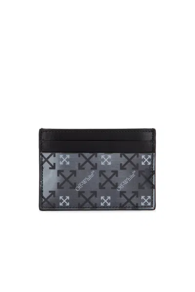 Off-white Arrow Card Case In Multi