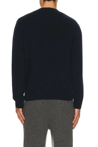 Sporty And Rich Cashmere Sweater In Blue
