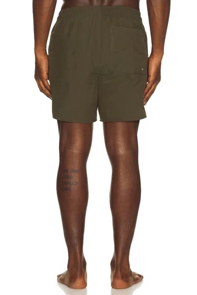 Rhude Radiator Swim Short In Green