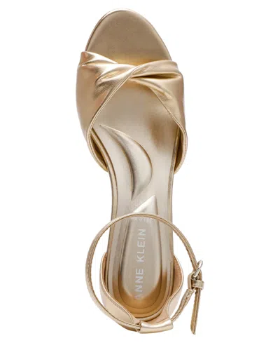 Anne Klein Whitby Ankle Strap Slide Sandal In Multi