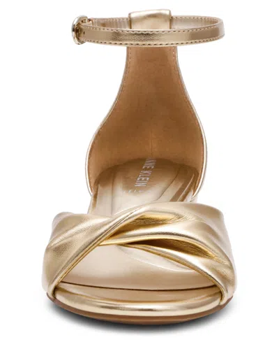 Anne Klein Whitby Ankle Strap Slide Sandal In Multi