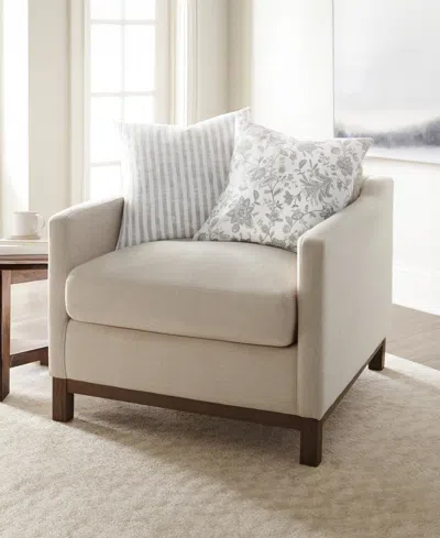 Ienjoy Home Yarn-dyed Patterns 2-pack Decor Pillows, 20" X 20" In Gray