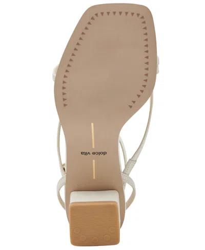 Dolce Vita Karlos Sandals Bone Leather In White