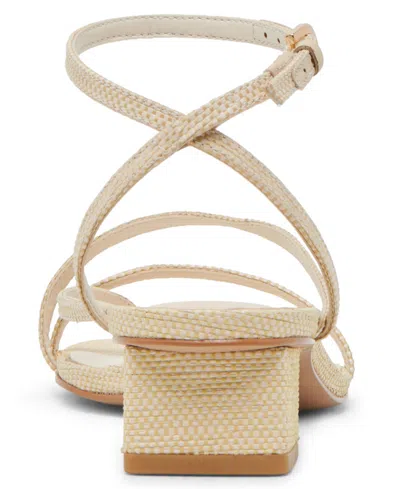Dolce Vita Karlos Sandals Natural Woven Raffia In Multi